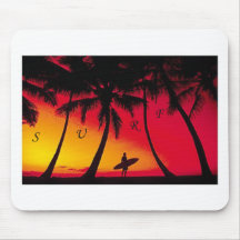 SURFER MOUSE PADS