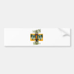 Surfer Parrot Bumper Stickers