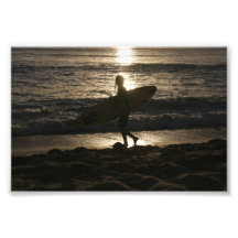 Surfer silhoutte Photo
