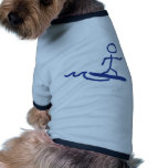 surfer surfing icon pet clothing