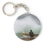 Surfer Surfing keychains