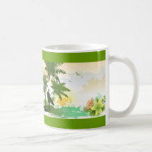 Surfer Theme Coffee Mug