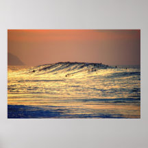 Surfer's Gold Print