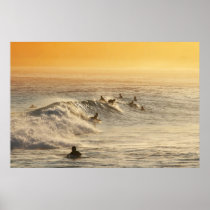 "Surfers, Rio de Janeiro" large poster