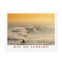 "Surfers, Rio de Janeiro" postcard