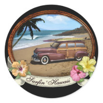 Surfin' Hawaii Stickers