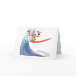 sUrFiN WiTh sAnTa cards