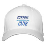 Surfing Embroidered Hat Water sports Club embroidered hats
