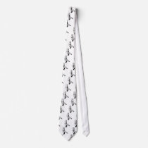 Surfing Girl Custom Ties