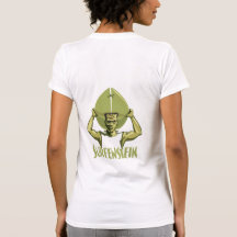 Surfing Halloween Frankenstein T-shirts
