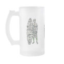 Surfing Halloween Mummy mugs