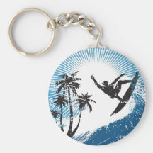 Surfing Keychains