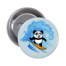 Surfing Panda Button