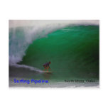 Surfing Pipeline  , North Shore, Oahu postcards