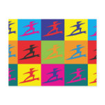 Surfing Pop Art postcards