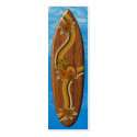 Surfing Safari Surfboard Bookmark business cards