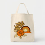 Surfing Safari Tote Bags
