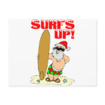 Surfing Santa postcards