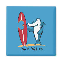 Surfing Shark Valentine