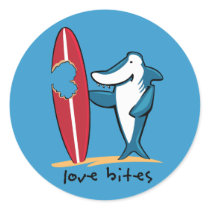 Surfing Shark Valentine