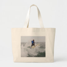 Surfing Sport Tote Bags