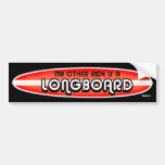 Surfing sticker bumper sticker