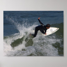 Surfing Surfers Waves Ocean Posters