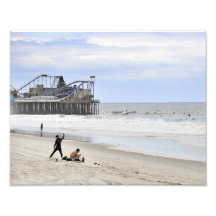 Surfing the Jersey Shore Art Photo