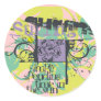 Surfing Time Tshirts and Gifts Sticker
