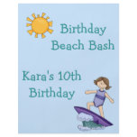 Surf's Up Beach Flyer Invitation