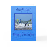 Surfs up! card