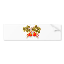 Surfs up Tops down Bumper Sticker