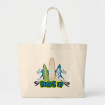 SURFS UP TOTE BAG