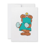 surgeon doctor teddy bear design invitations