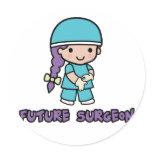 Surgeon (girl) stickers