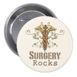 Surgery Rocks Surgeon Button