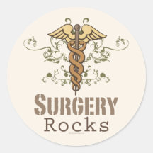Surgery Rocks Surgeon Stickers