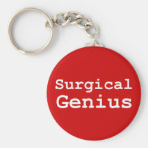 Surgical Genius Gifts Keychain