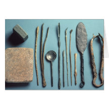 Surgical instruments card