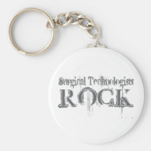 Surgical Technologists Rock Key Chain