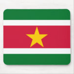 Suriname Flag Mouse Pad
