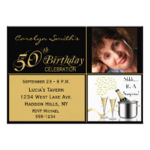 Surprise 50th Birthday Party Invitations