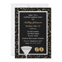 Surprise 60th Birthday Party Invitation