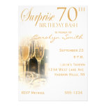 Surprise 70th Birthday Party Invitations invitations