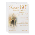 Surprise 80th Birthday Party Invitations