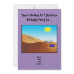 Surprise Birthday Invitation.