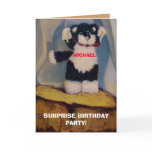 SURPRISE BIRTHDAY PARTY! - BIRTHDAY INVITATION cards