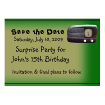 Surprise Party Business Cards