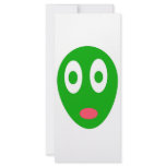 Surprised alien rack cards