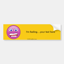 Surprised Bumper Sticker